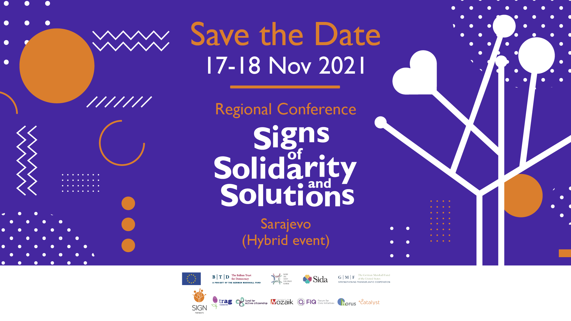 Save the Date: Regional Conference – SIGNS of Solidarity and Solutions